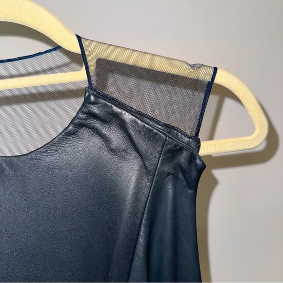 ADEAM NAVY GOWN. NEW. NO SIZE OR SALES TAG - Picture 7 of 15